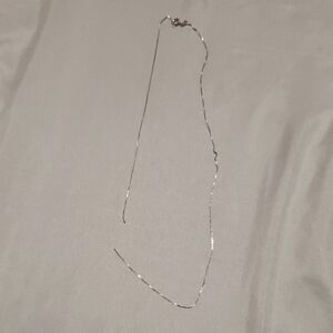 Broken Silver Necklace Chain